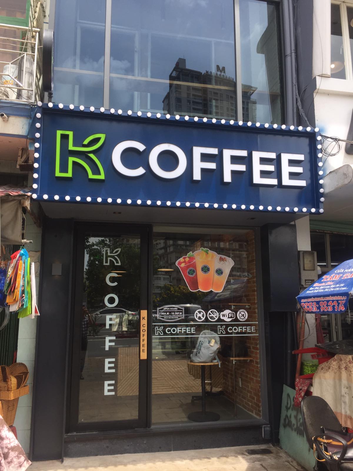 Chính Thức Ra Mắt K COFFEE 170 Võ Văn Kiệt, P, Cầu Ông Lãnh, Q1 TP Hồ Chí Minh 